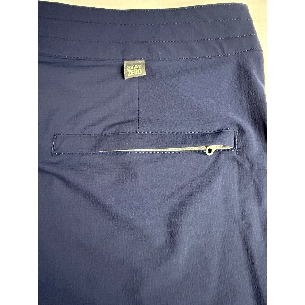 Zero Foxtrot Board Shorts Blue Mens XL Ripstop Stretch Swim Trunks Outdoors Surf
